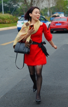 红裙 黑 SI